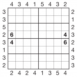 Skyscraper Sudoku variant